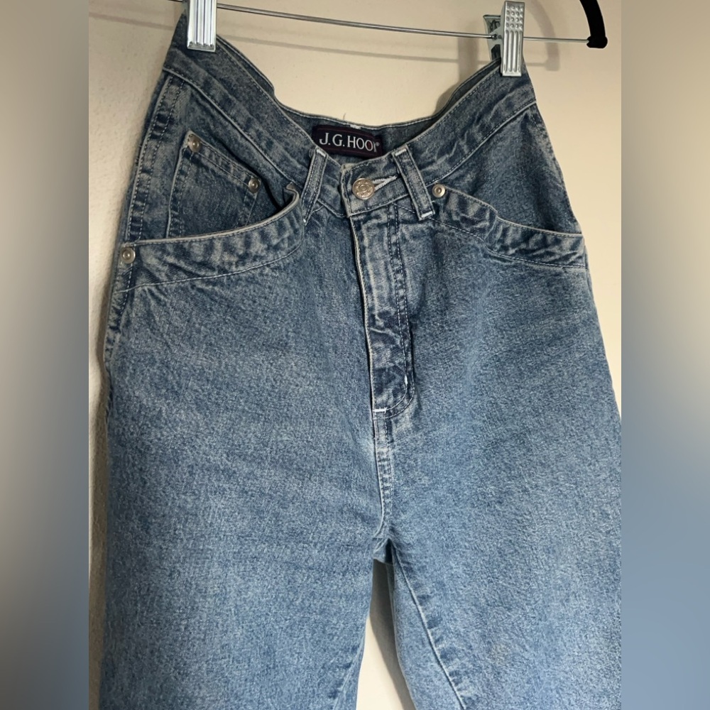 Vintage high-rise blue jeans 24”